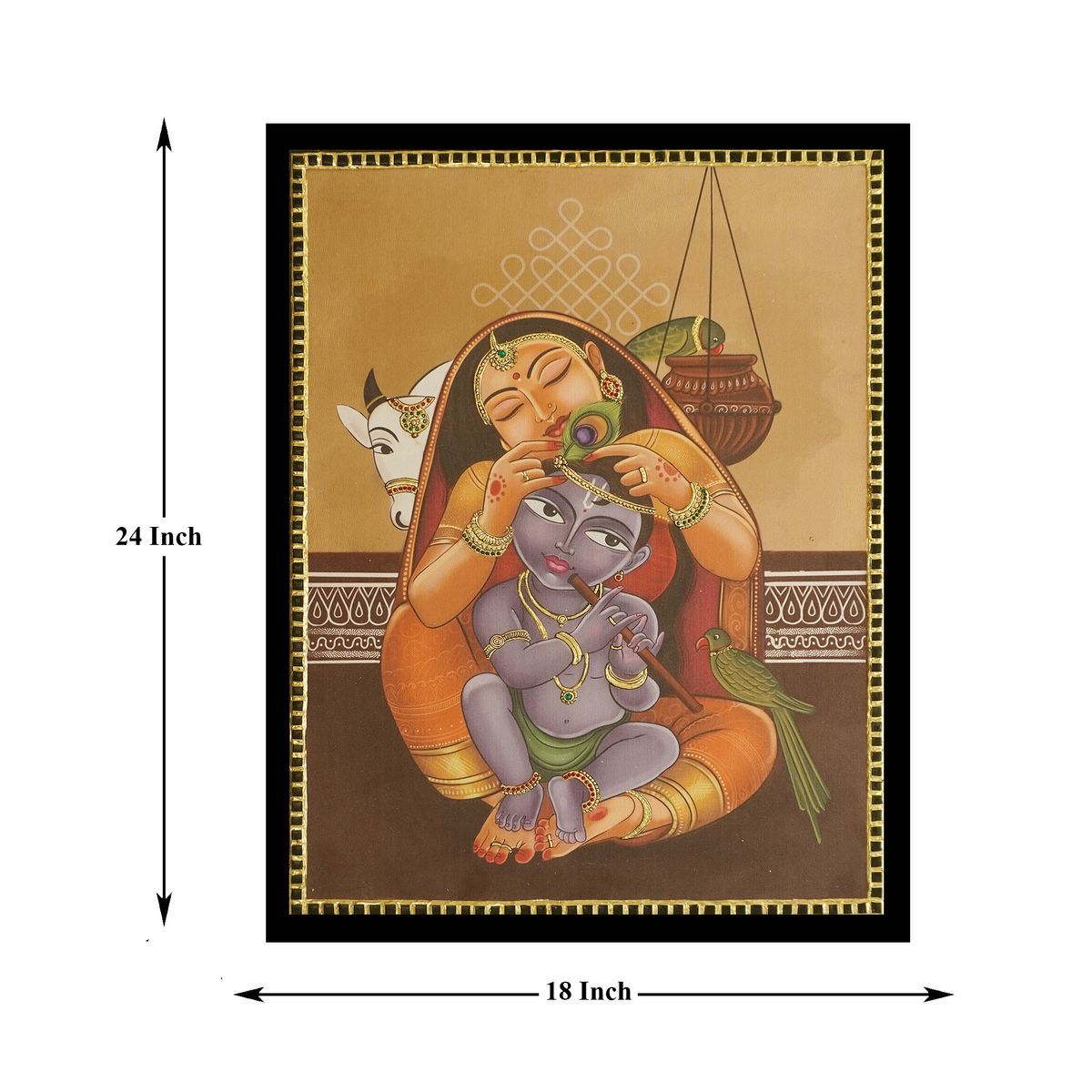 TANJORE PAINTING YASODHA KRISHNA