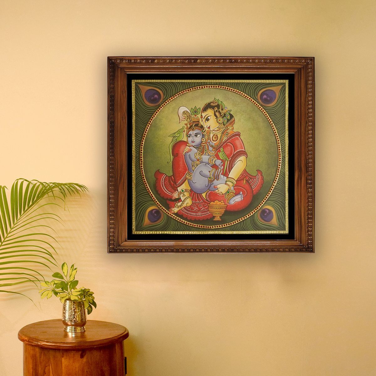TANJORE PAINTING YASODHA KRISHNA