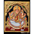 TANJORE PAINTING SARASWATHI