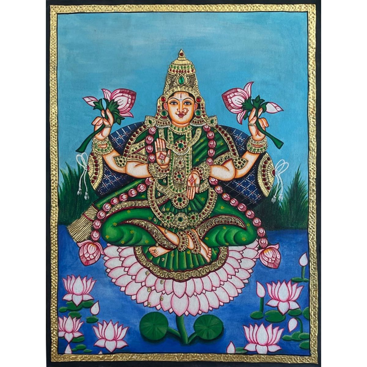 TANJORE PAINTING LAKSHMI