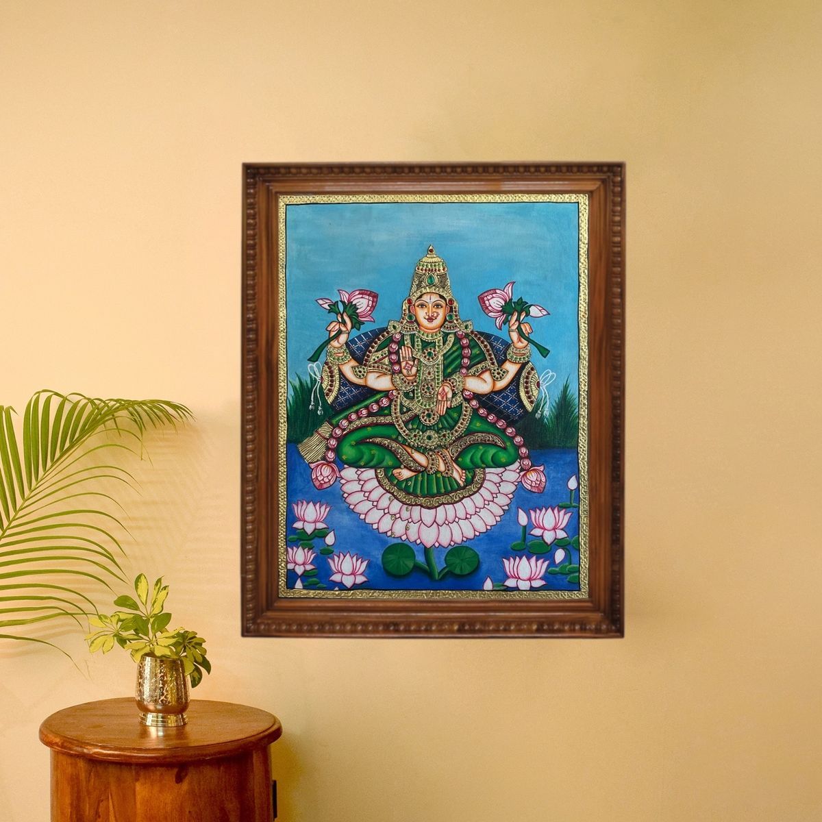 TANJORE PAINTING LAKSHMI