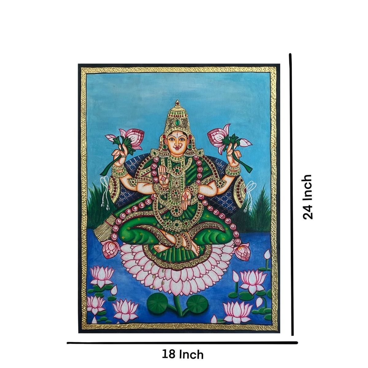 TANJORE PAINTING LAKSHMI