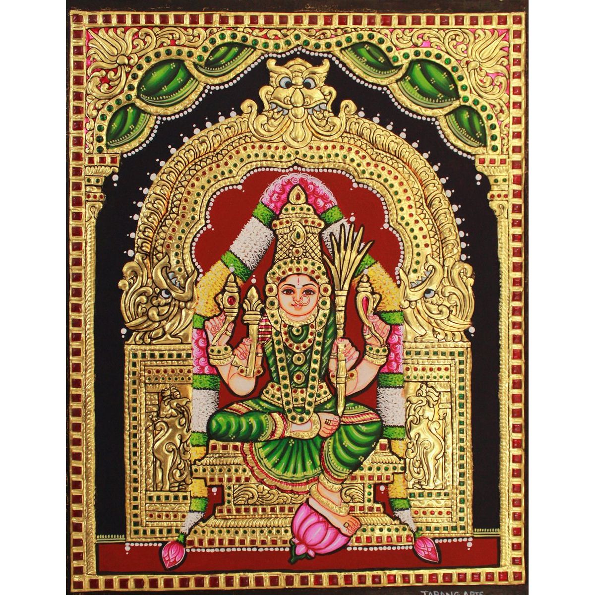 TANJOR PAINTING LALITHA DEVI