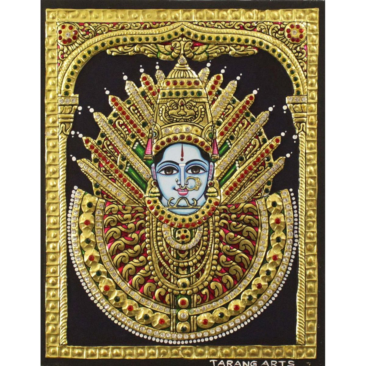 TANJORE PAINTING YELLAMMA DEVI