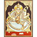 TANJORE PAINTING SARASWATHI