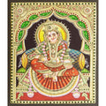 TANJORE PAINTING ANNAPOORNE