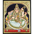 TANJORE PAINTING SARASWATHI