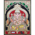TANJORE PAINTING GANESHA
