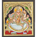 TANJORE PAINTING SARASWATHI