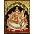 TANJORE PAINITNG SARASWATHI
