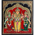 TANJORE PAINTING MURUGAN VALLI DEVANI