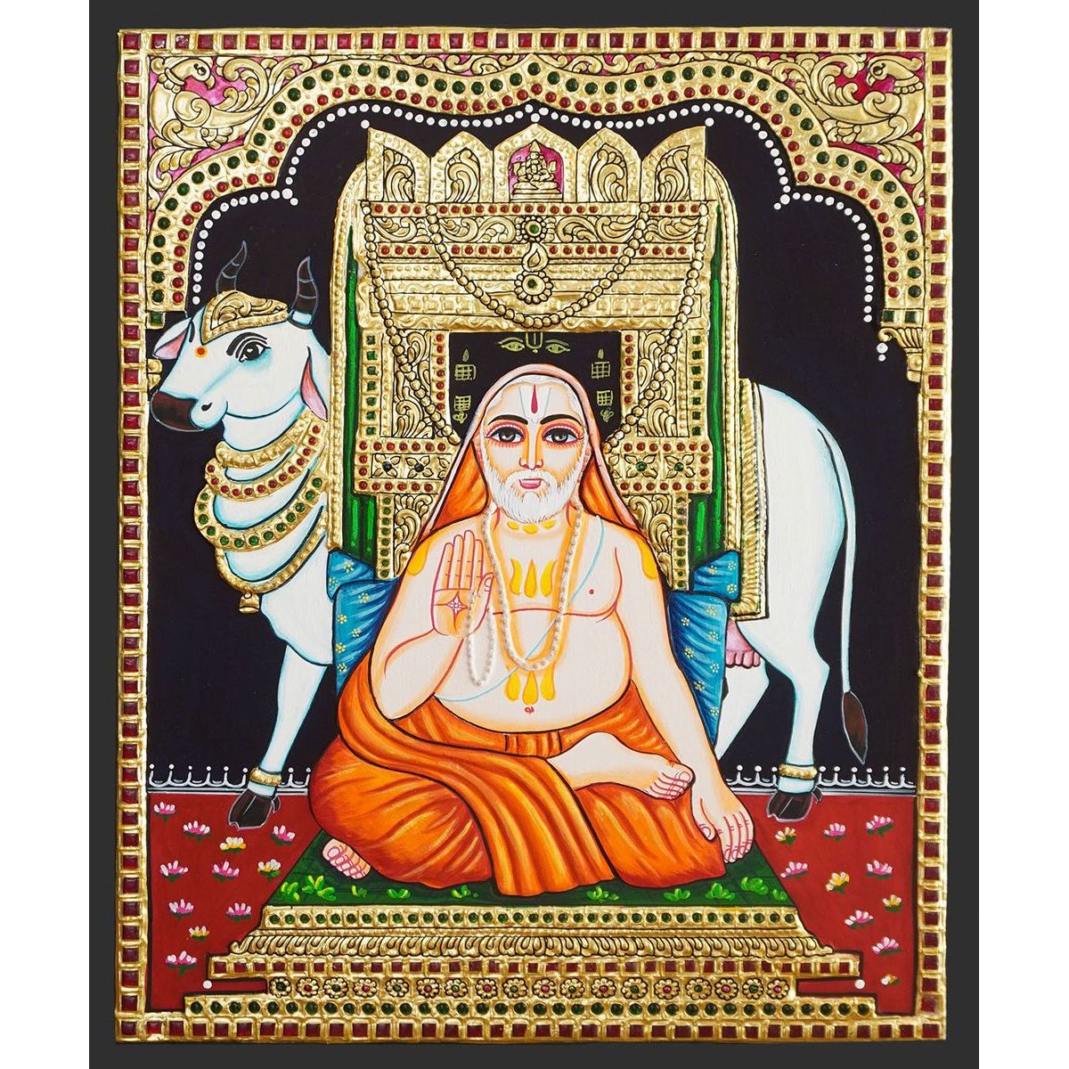 TANJORE PAINTING RAGAVENDRA