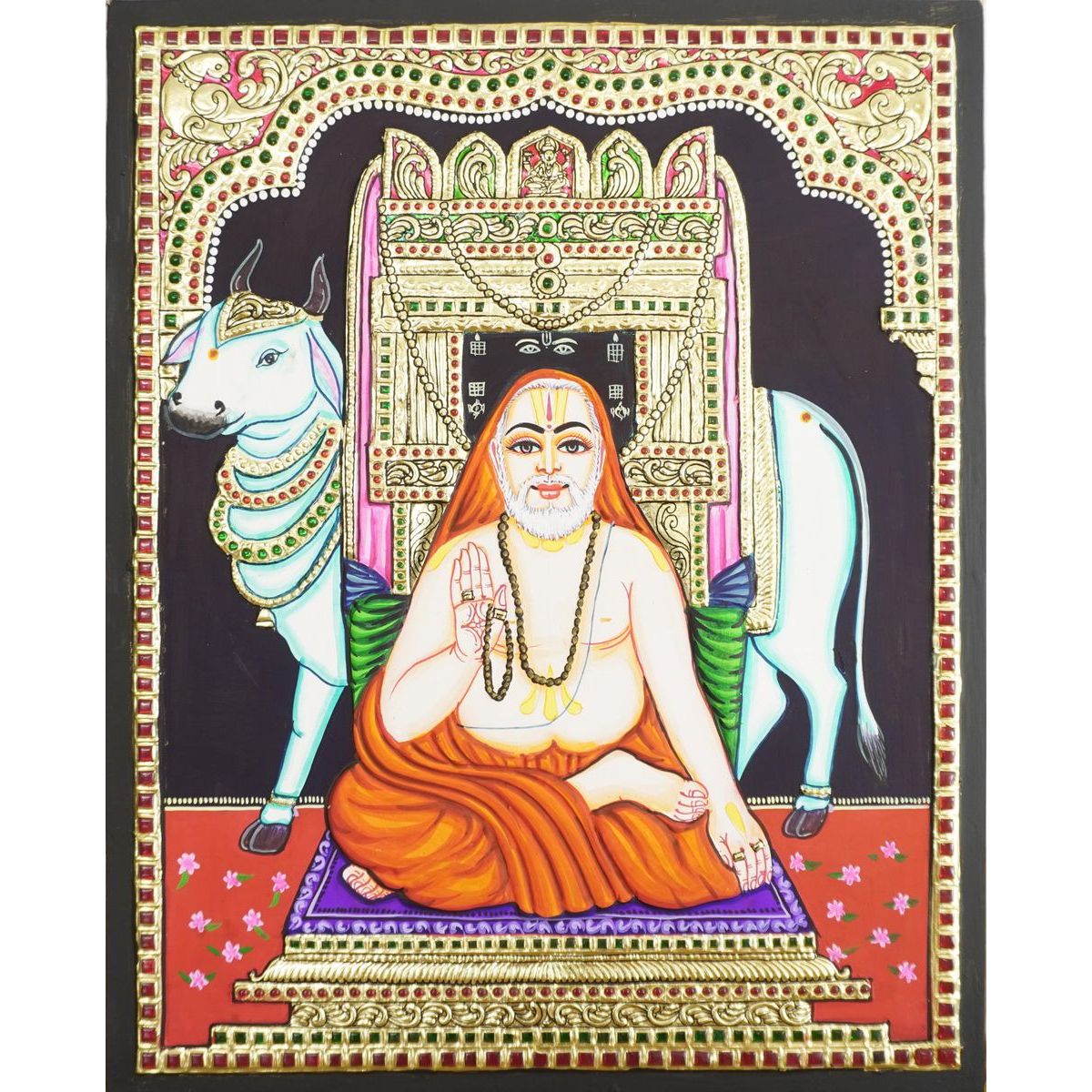 TANJORE PAINTING RAGAVENDRA