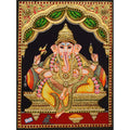 TANJORE PAINTING GANESHA