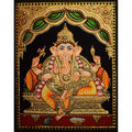 TANJORE PAINITNG GANESHA