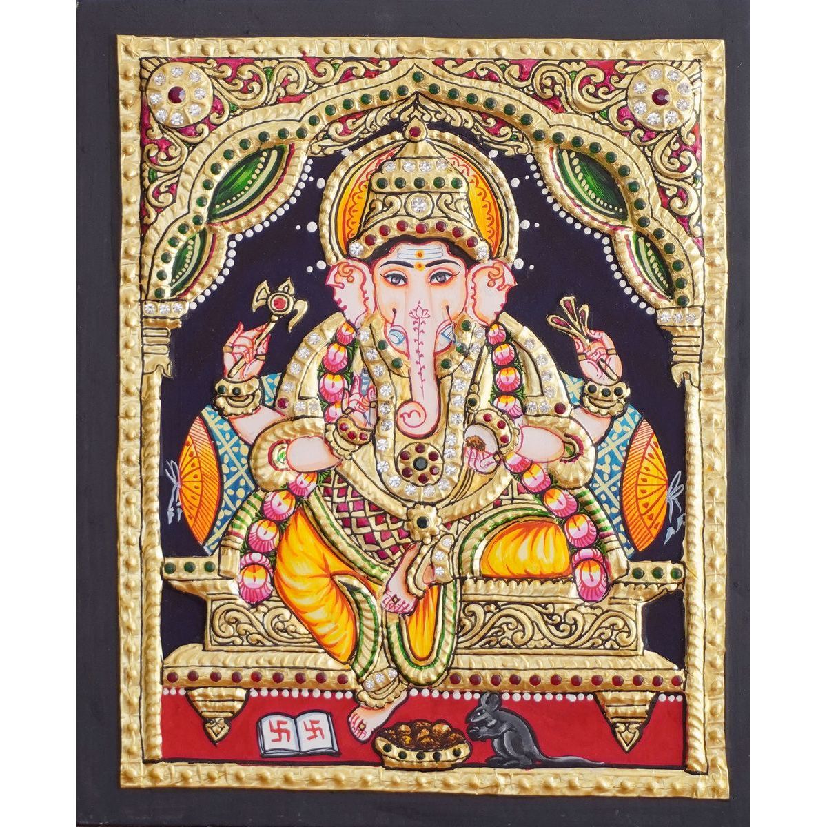 TANJORE PAINTING GANESHA