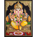 TANJORE PAINTING GANESHA
