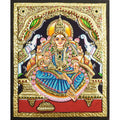 TANJORE PAINTING GAJA LAKSHMI