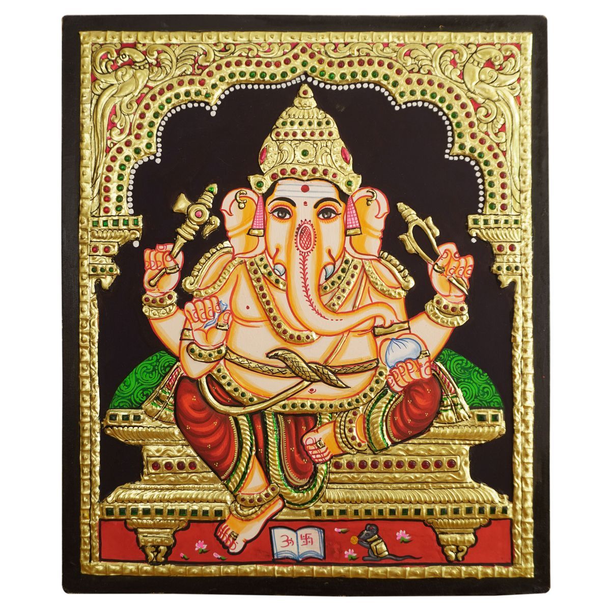 TANJORE PAINTING GANESHA