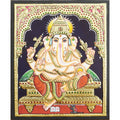 TANJORE PAINTING GANESHA